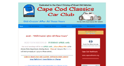Desktop Screenshot of capecodclassics.org